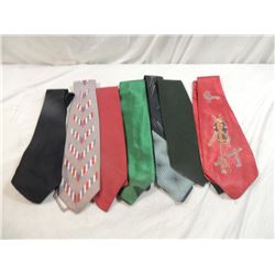 LOT 7 VINTAGE NECK TIES