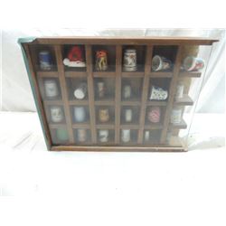 LOT 24 ASSORTED COLLECTIBLE THIMBLES