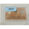 Image 3 : THREE RARE COINS DISPLAY SET