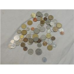 BAG ASSORTED FOREIGN COINS