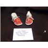 Image 1 : Fully Beaded Northern Cheyenne Baby Moccasins (Montana)