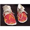 Image 2 : Fully Beaded Northern Cheyenne Baby Moccasins (Montana)