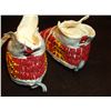 Image 3 : Fully Beaded Northern Cheyenne Baby Moccasins (Montana)
