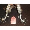 Image 7 : Ron Bliss/Silver Inlay with Silver Conchos on Straps/ Double Mounted Spurs