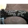 Image 2 : E. Garcia-Pleasant Valley Saddle Shop-Silver Inlay Diamond Buttons Spurs- 49 of 75