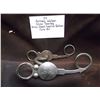 Image 1 : Anthony Wallace-Silver Overlay- Arrow Shank -Frontier Pattern Curb Bit