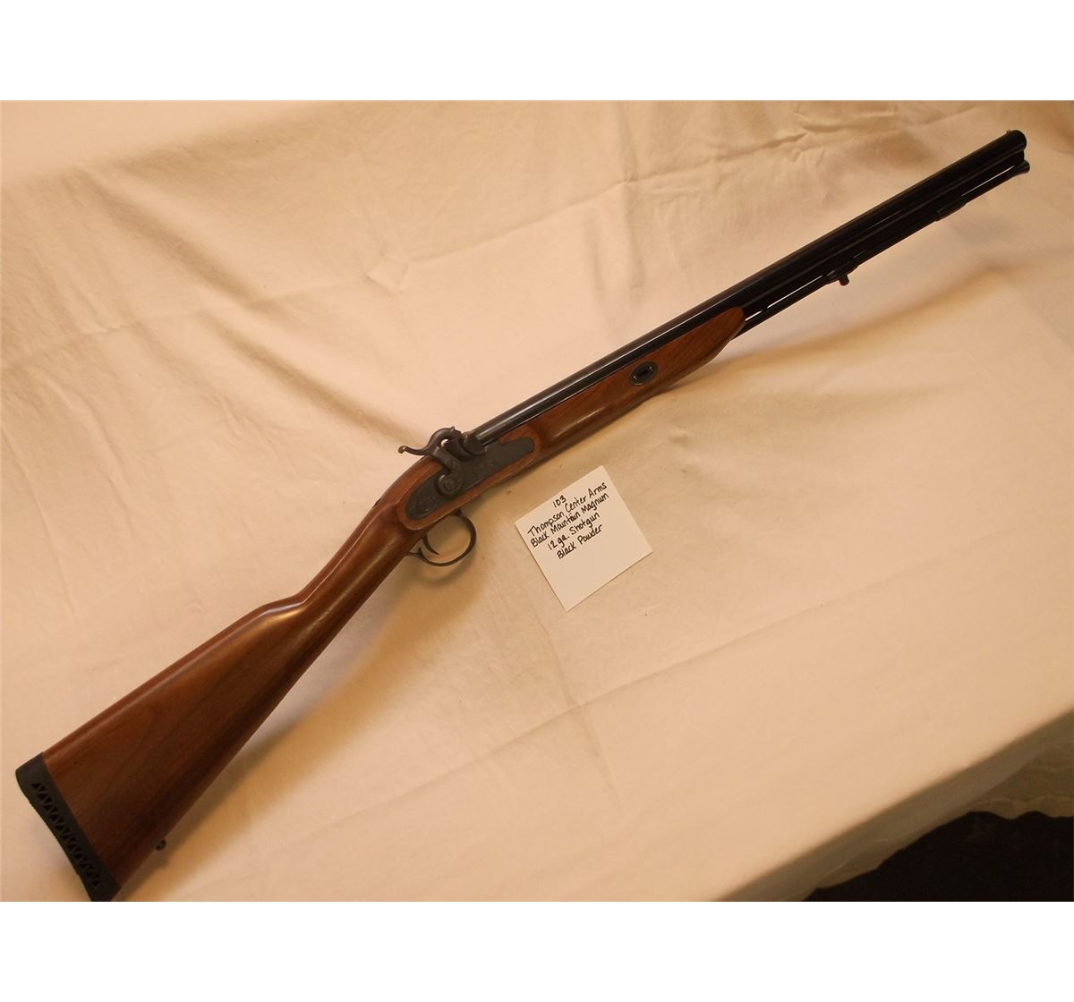 Thompson Center Arms Black Mountain Magnum 12 GA Shotgun Black Powder