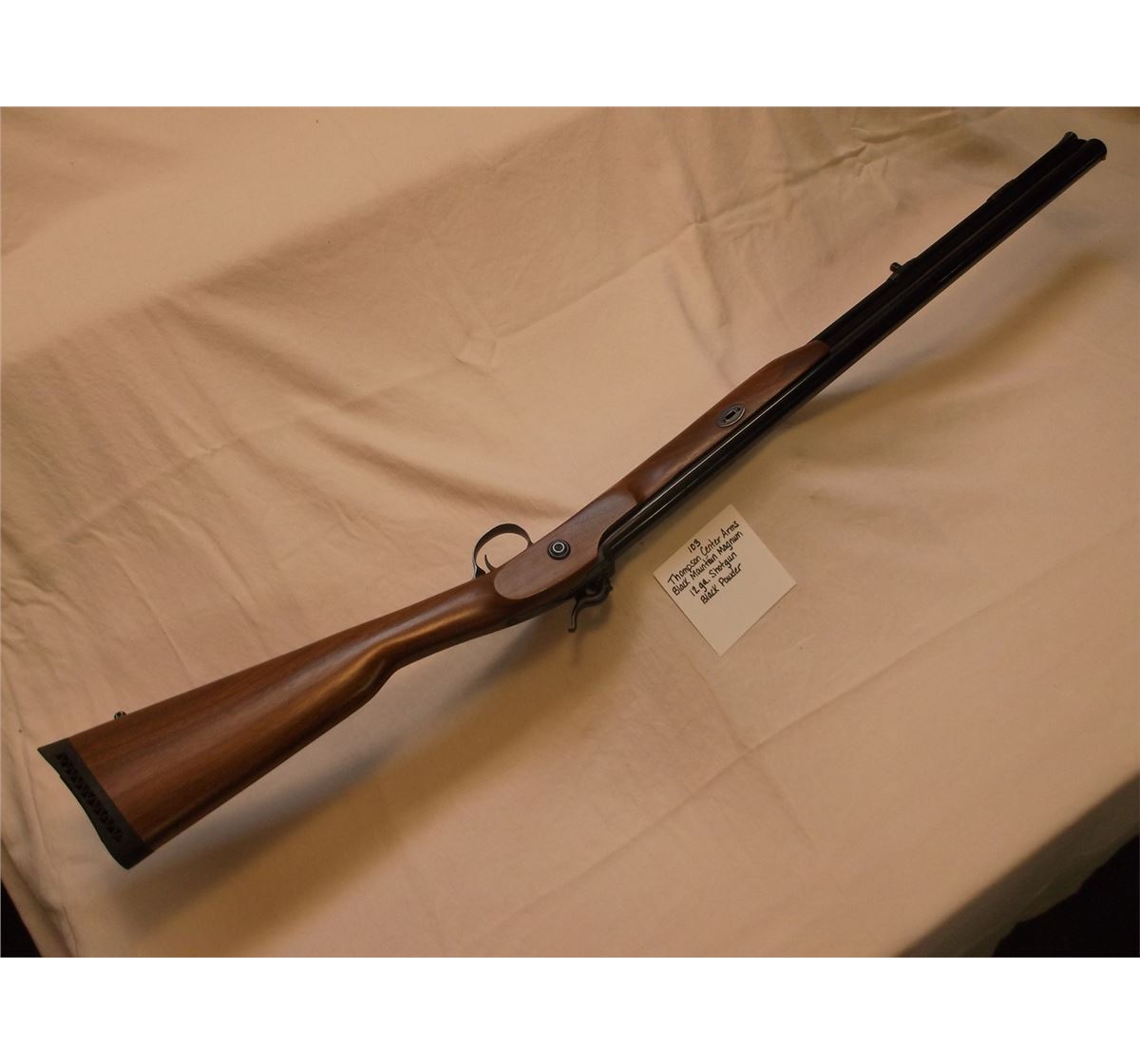 Thompson Center Arms Black Mountain Magnum 12 GA Shotgun Black Powder