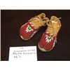 Image 1 : Cheyenne Child's Beaded Moccasins  6 1/2" L