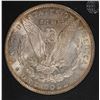 Image 3 : 1889 MORGAN SILVER DOLLAR, CCGS MS-65 GEM, COLOR!