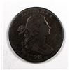 Image 1 : 1798 LARGE CENT, VF  ( A LITTLE DARK BUT NICE )