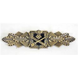 GERMAN NAZI ARMY BRONZE CLOSE COMBAT CLASP