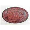 Image 1 : CONFEDERATE STATES CIVIL WAR ERA NORTH CAROLINA ENLISTED MANS BELT BUCKLE
