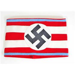 GERMAN NAZI POLITICAL LEADER ORTS OFFICERS NSDAP SWASTIKA ARM BAND