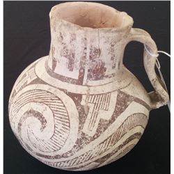 Anasazi Black and White Pitcher