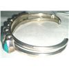 Image 3 : Navajo Cuff Sterling Silver Bracelet w/Turquoise