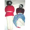 Image 3 : 4 Navajo Indian Cloth Dolls