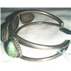 Image 3 : Two Navajo Sterling Silver and Turquoise Cuff Bracelets