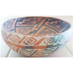 St. John's Large Polychrome Bowl