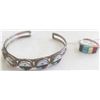 Image 1 : Zuni Sterling Silver Bracelet and Ring