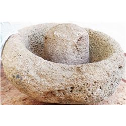 Stone Mortar & Pestle