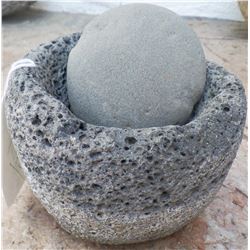Stone Mortar & Pestle