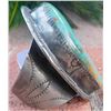 Image 2 : Navajo Sterling Silver Bracelet w/Turquoise