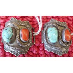 2 Navajo Watch Band Pieces