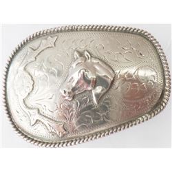 Sterling Silver Belt Buckle