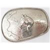 Image 1 : Sterling Silver Belt Buckle