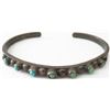 Image 6 : Old Turquoise and SS Cuff Bracelets