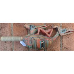 Northwest Coast Style Raven Rattle