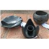 Image 1 : 3 Black Pottery Pieces