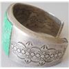 Image 2 : Sterling Silver & Turquoise Stone-to-Stone Cuff
