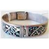 Image 3 : Signed Taxco Sterling Silver & Abalone Cuff