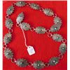 Image 1 : Sterling Silver and Turquoise Link Concho Belt