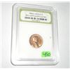 Image 1 : 1959-D LINCOLN WHEAT PENNY CERTIFIED BY INB *BRILLIANT UNCIRCULATED* SERIAL # 2213130519!!