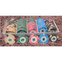 Set of 98 Screen Used 007 "Licence To Kill" Poker Chips