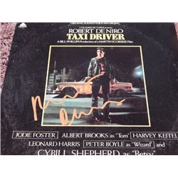 Robert DeNiro Signed Soundtrack "Taxi Driver"