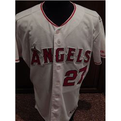 Vladimir Guerrero Game Used Anaheim Angels Jersey #27