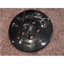David Hasselhoff Signed "Knight Rider" KITT Hubcap