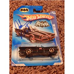 Adam West Signed Hot Wheels