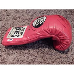 Manny Pacquiao Floyd Mayweather Signed Boxing Glove PSA DNA
