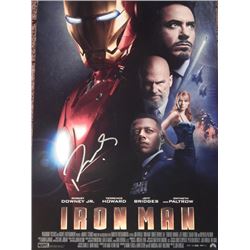 Robert Downey Jr Signed 11x17 Iron Man Premier Poster