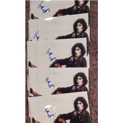 Lot of 5 Tim Curry Signed 8x10 Photos "Rocky Horror Picture Show"