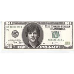 Now You See Me Screen Used Prop $10 Bill Jesse Eisenberg