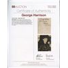 Image 3 : Signed & Inscribed 3x3.75 Vintage George Harrison Photo