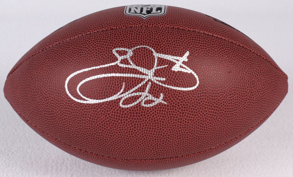 emmitt smith signed football