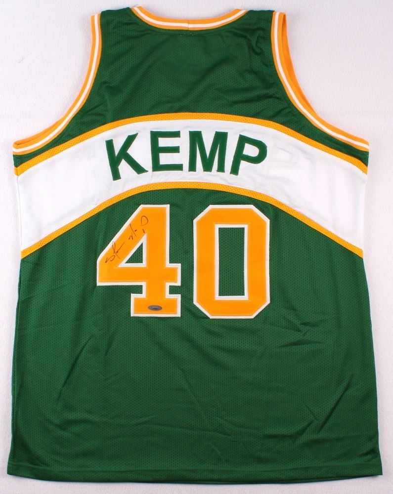 shawn kemp signed jersey