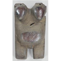 "Hasmaszk" Benin, nago, 20. sz., faragott fa